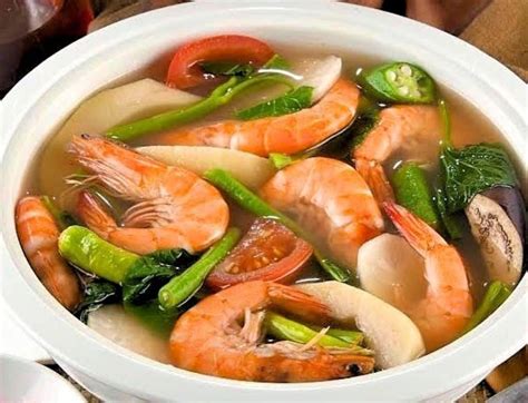   Sinigang na Hipon，酸甜開胃的鮮美蝦湯！